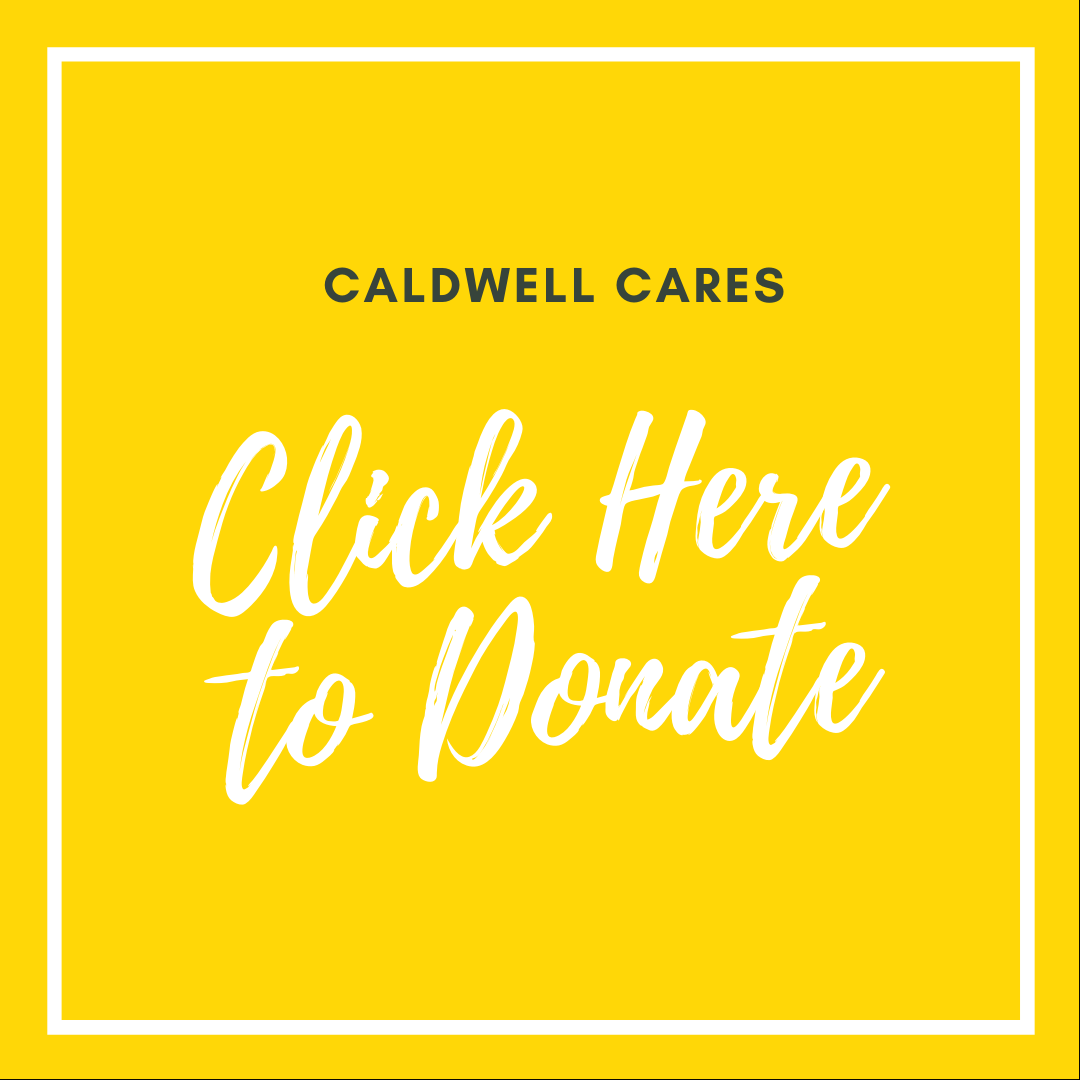 Caldwell Cares Button