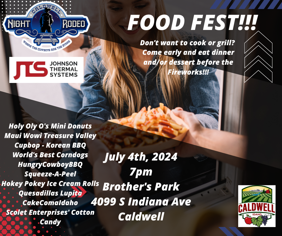 2024 4th of July Flyers Food Fest