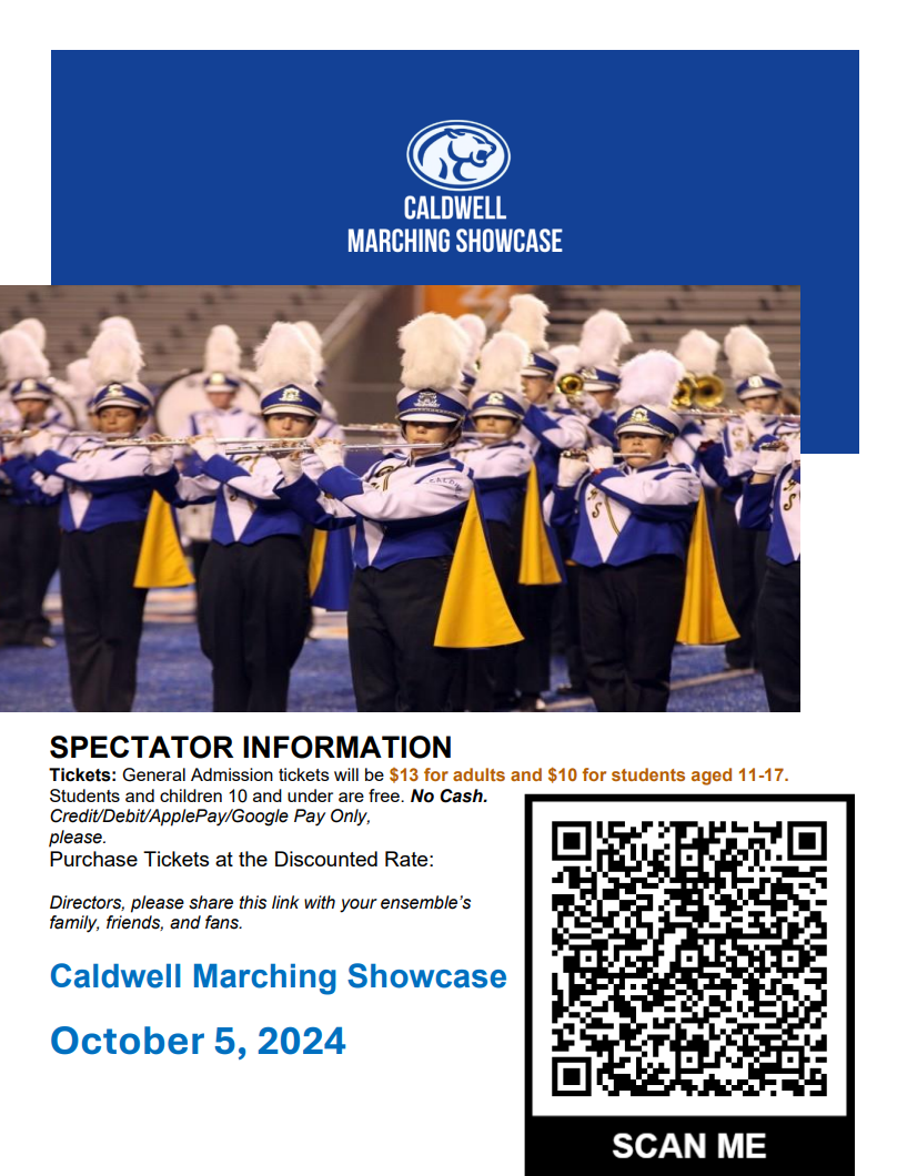 Caldwell Marching Showcase